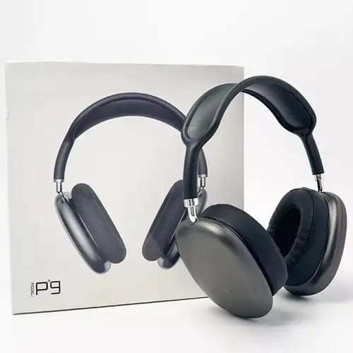 P9 Pro Wireless Bluetooth Headphones | Over Ear Headset | Deep Bass + Mic | 40H Playtime | For Mobile, PC, Gaming
